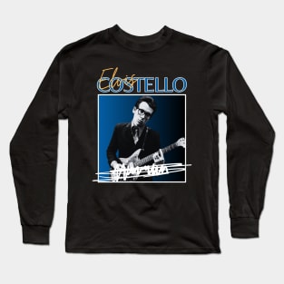 Elvis costello///original retro Long Sleeve T-Shirt